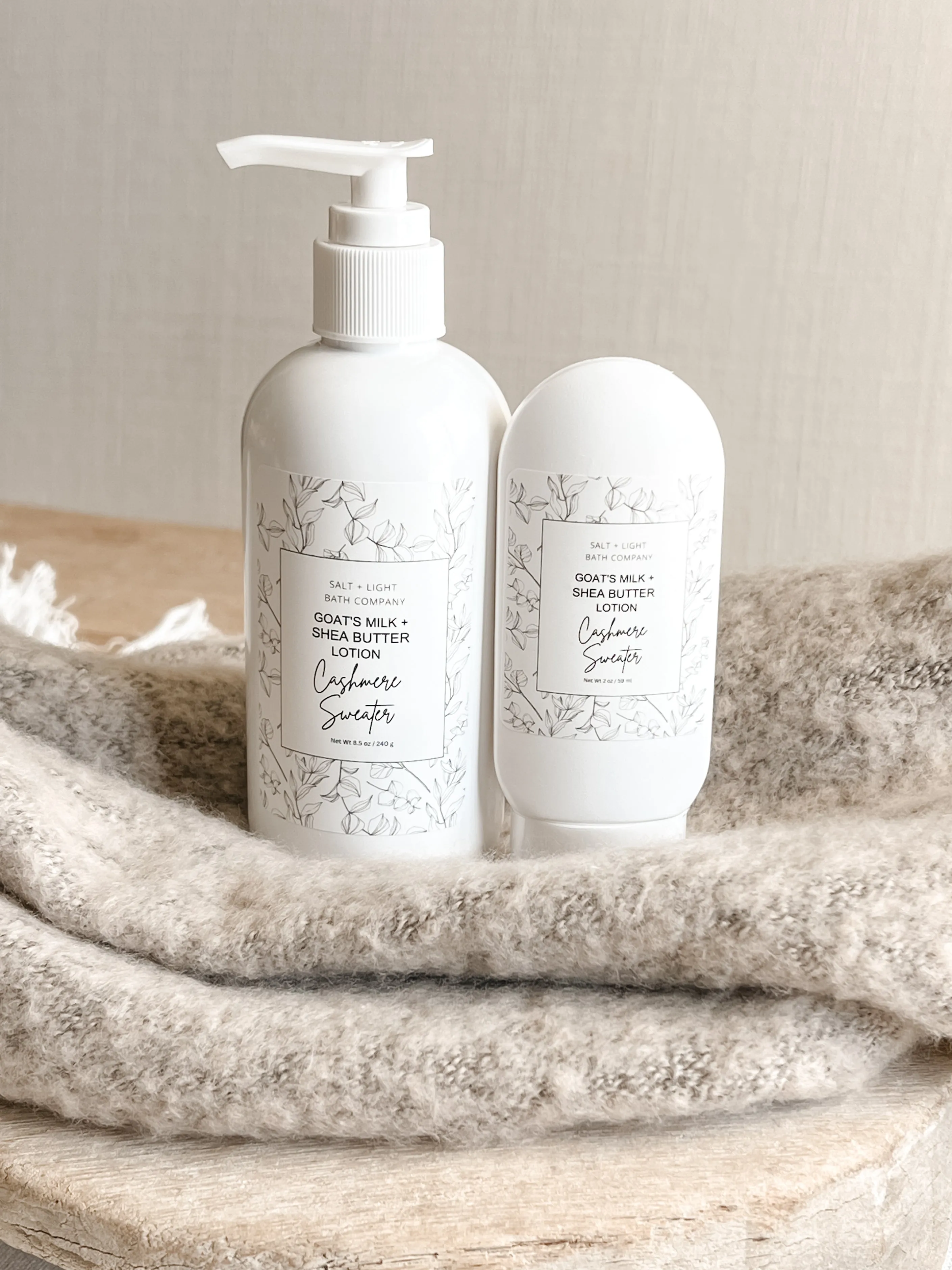 8 oz Cashmere Sweater Hand Lotion