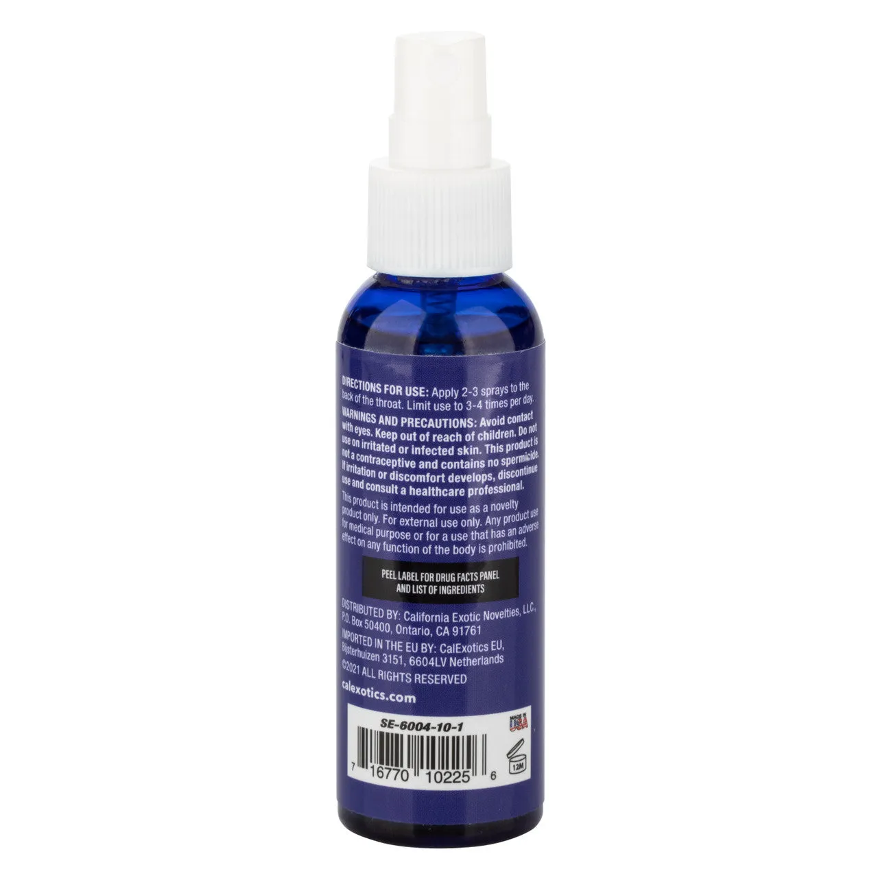 Admiral Blow Desensitizing Throat Spray 2oz - Spearmint