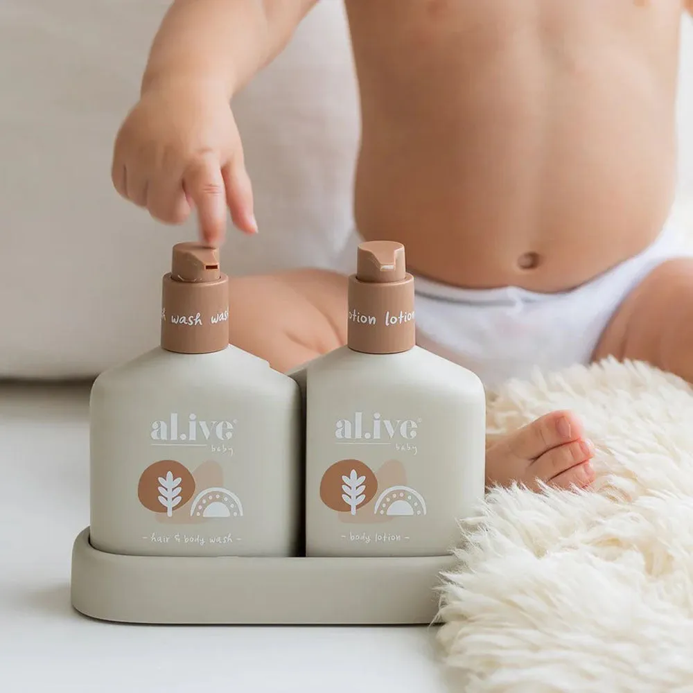 Al.ive  Baby Hair & Body Duo - Calming Oatmeal