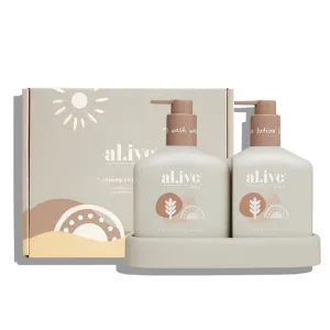 Al.ive  Baby Hair & Body Duo - Calming Oatmeal