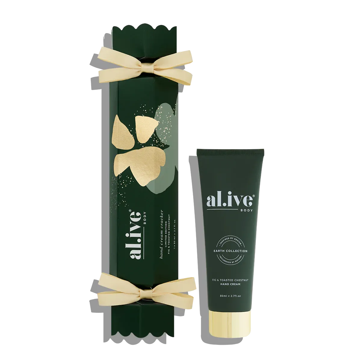 al.ive Body Hand Cream Christmas Cracker - Fig & Toasted Chestnut