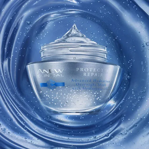 Avon Anew Clinical Defend & Repair Advanced Hydration Overnight Mask - 50ml