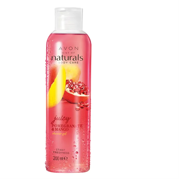 Avon Naturals Pomegranate & Mango Shower Gel - 200ml