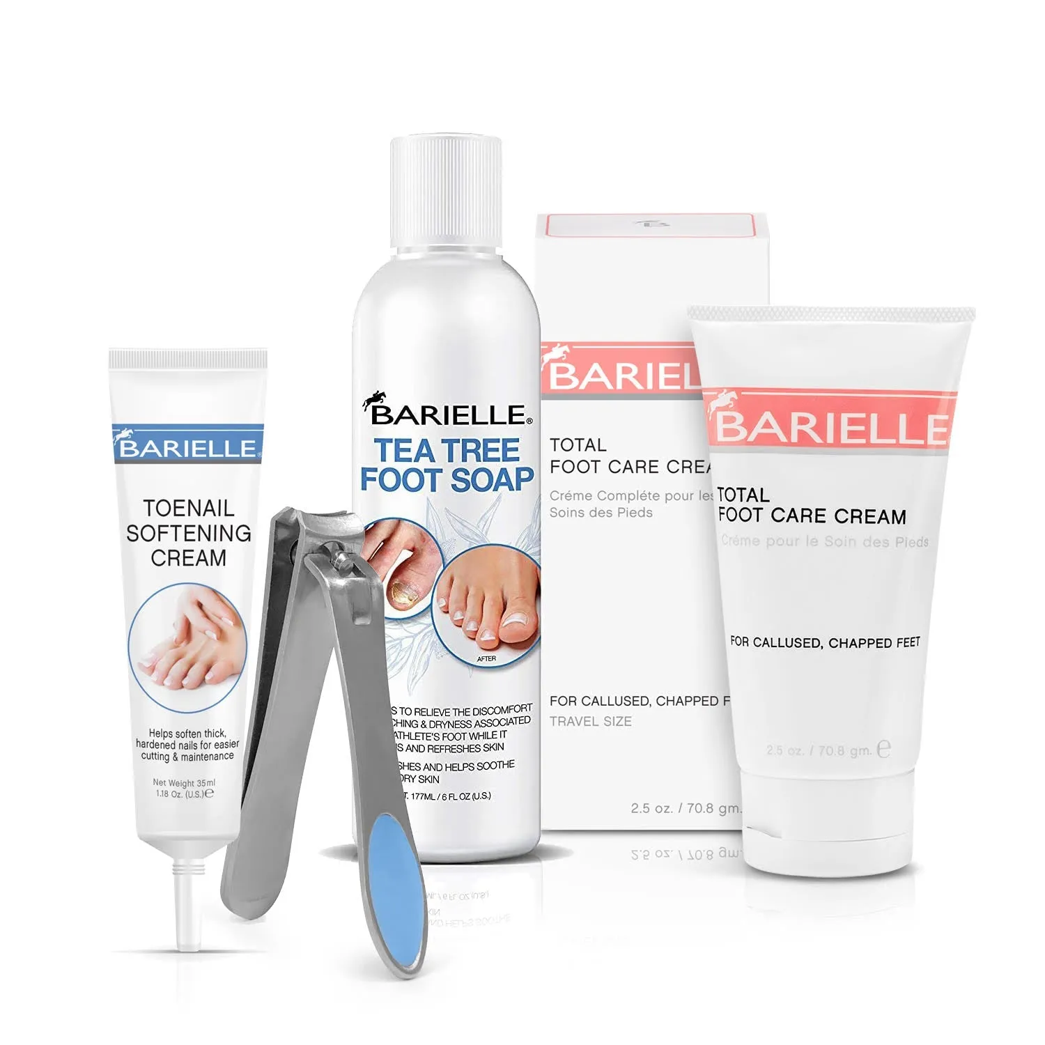 Barielle Foot Spa Treatment 4-PC Foot Care Set