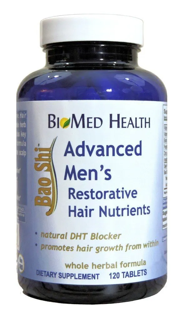 BioMed Health Bao Shi Advanced Men's Restorative Hair Nutrients 120 Tablet