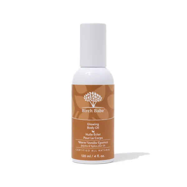 Birch Babe - Glowing Body Oil in Warm Vanilla