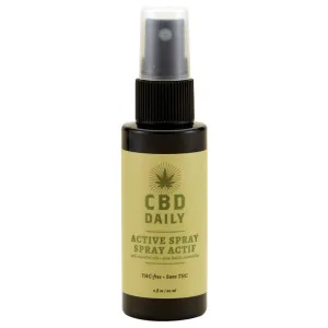 Cbd Daily Triple Strength Active Spray 2oz