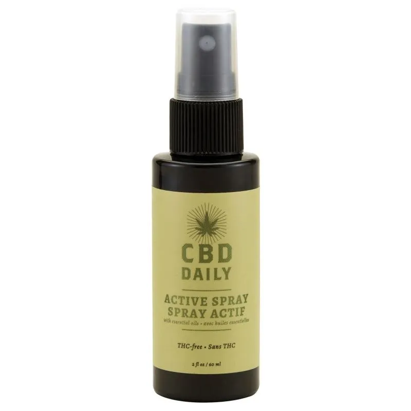 Cbd Daily Triple Strength Active Spray 2oz