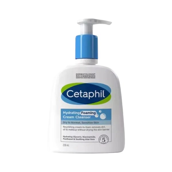 Cetaphil Hydrating Foaming Cream Cleanser 236ml