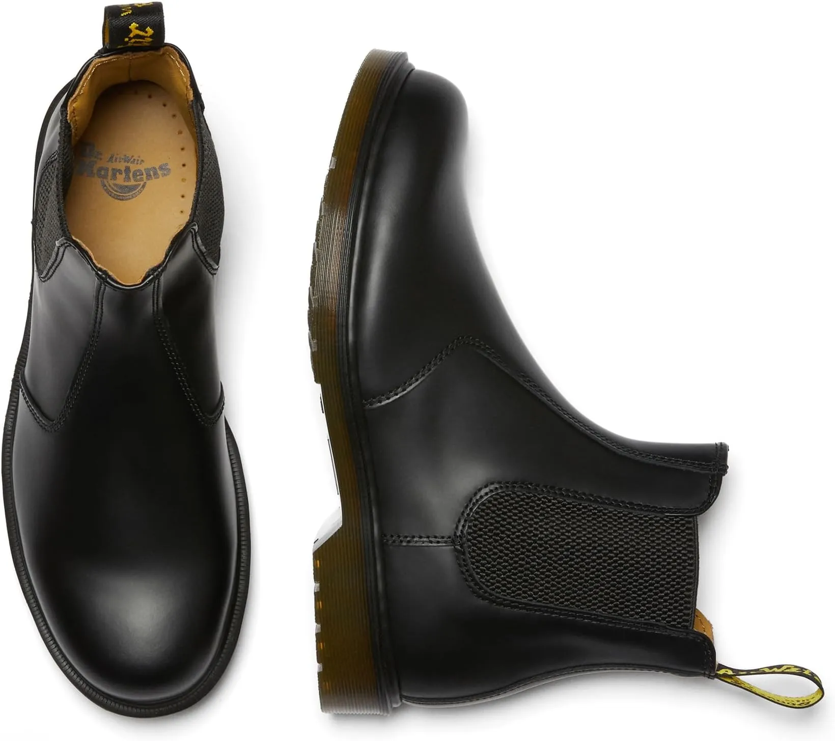 Chelsea Boots 2976 Smooth Leather Chelsea Boots Dr. Martens, Black Smooth