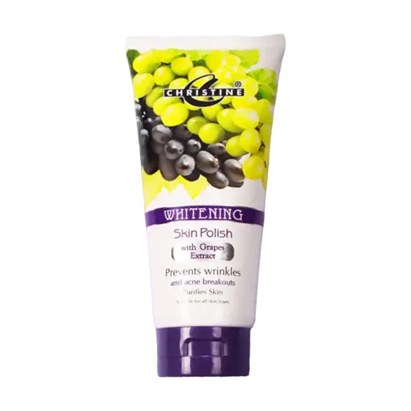 Christine Whitening Skin Polish Grapes Extract 150g