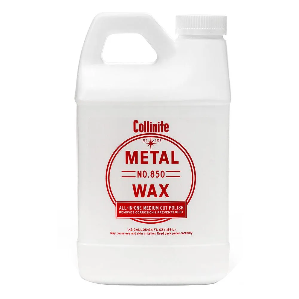 Collinite 850 Metal Wax - Medium Cut Polish - 64oz [850-64OZ]