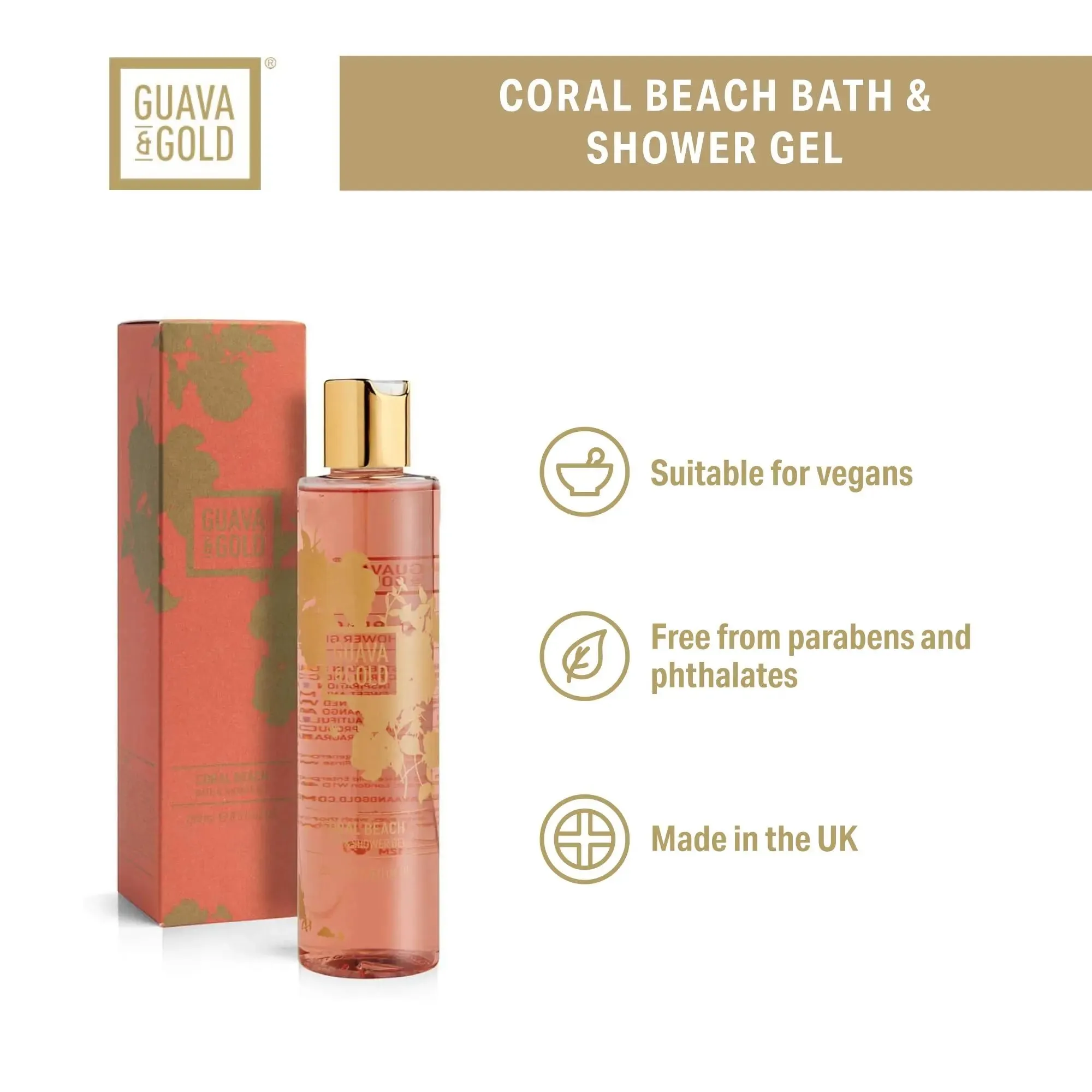 Coral Beach Bath & Shower Gel