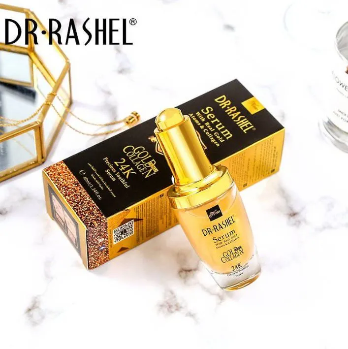 Dr. Rashel 24K Gold Serum With Real Gold Atoms & Collagen Serum DRL- 1180