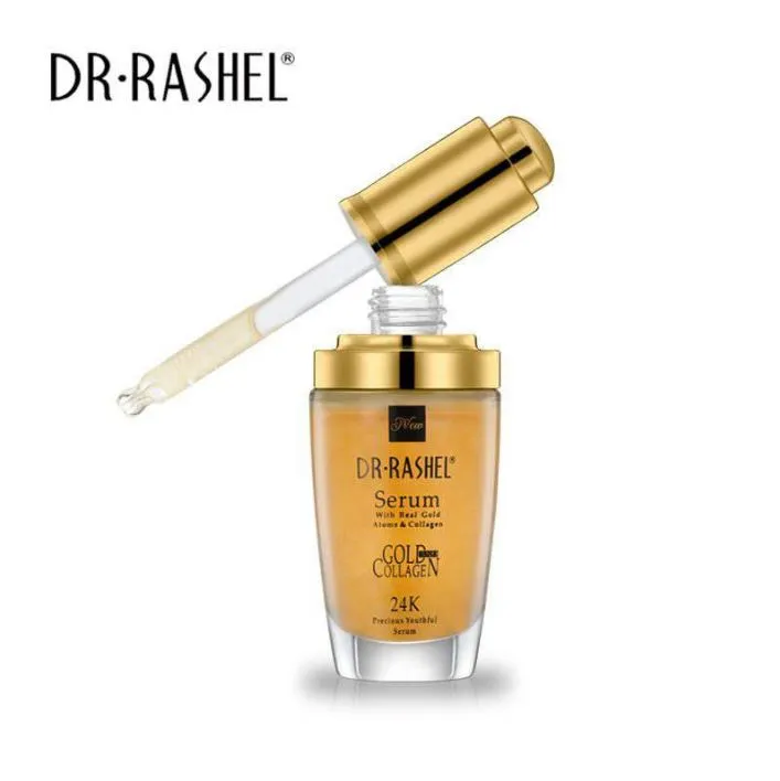 Dr. Rashel 24K Gold Serum With Real Gold Atoms & Collagen Serum DRL- 1180