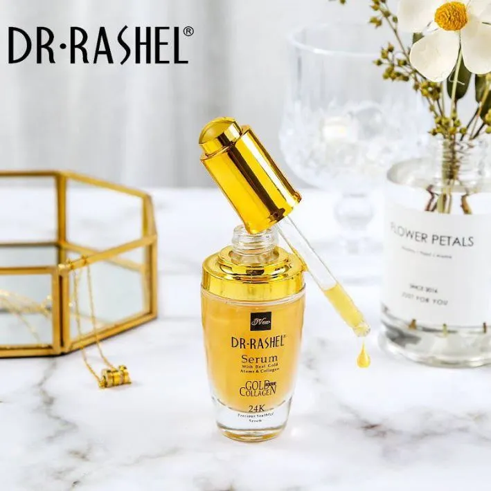 Dr. Rashel 24K Gold Serum With Real Gold Atoms & Collagen Serum DRL- 1180