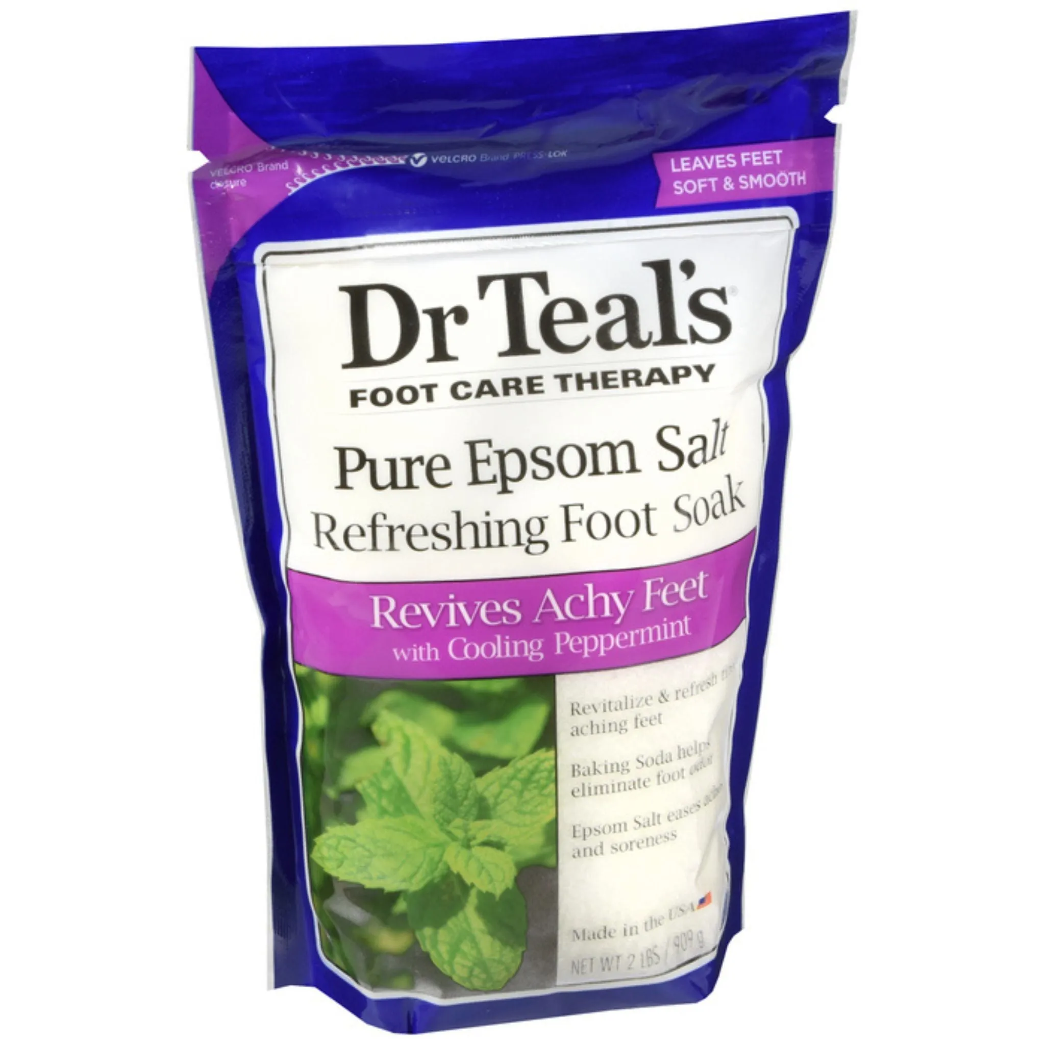 Dr. Teal's Cooling Peppermint Pure Epsom Salt Foot Soak 32oz