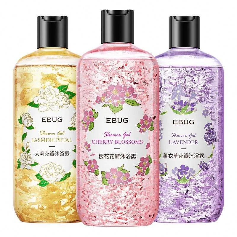 EBUG Jasmine Petal Natural Bath Shower Gel 500ml