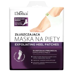 Foot and heel peeling mask, L'BIOTICA Exfoliating heel mask 18 g