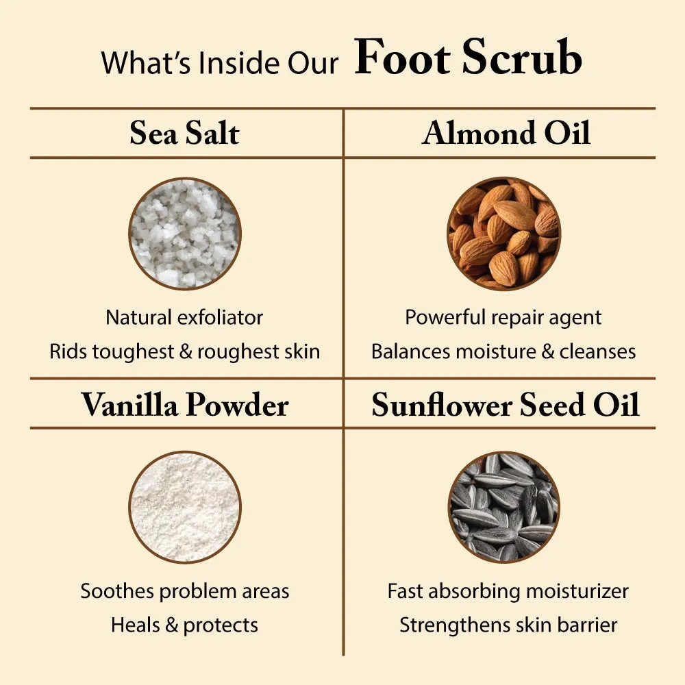 FootFitter Foot Scrub, Sweet Vanilla, 11.2 oz