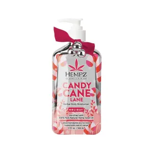 Hempz Limited Edition Candy Cane Lane Herbal Body Moisturizer 17 oz.