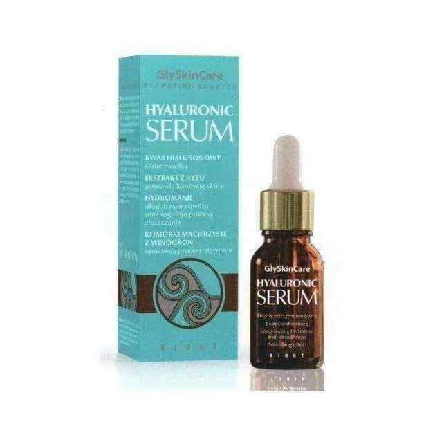 Hyaluronic Serum 30ml GLYSKINCARE, hyaluronic acid