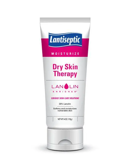 Lantiseptic® Dry Skin Therapy Moisturizer Cream, 4oz Tube