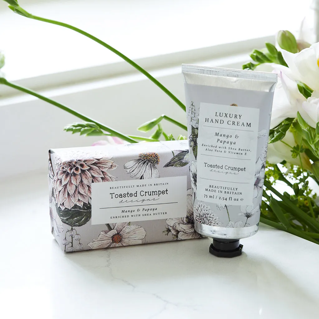 Luxury Hand Cream & Soap Set