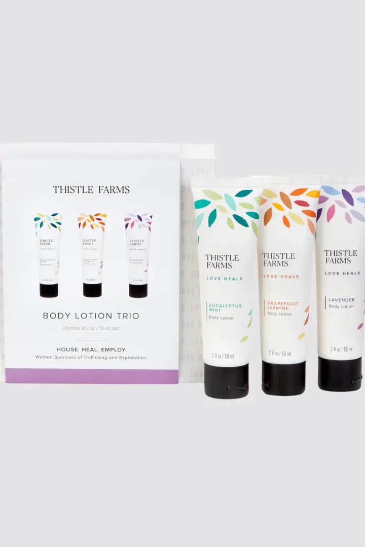 Mini Body Lotion Trio - Eucalyptus, Lavender, Grapefruit