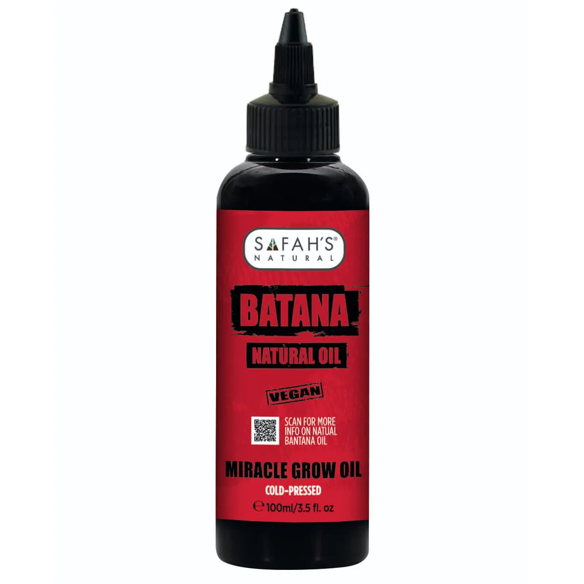 Safah's Natural Blended Batana Natural Miracle Grow Oil 3.5 oz