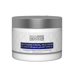 SILKY COOL WHITENING FACIAL MUD MASK 350ML