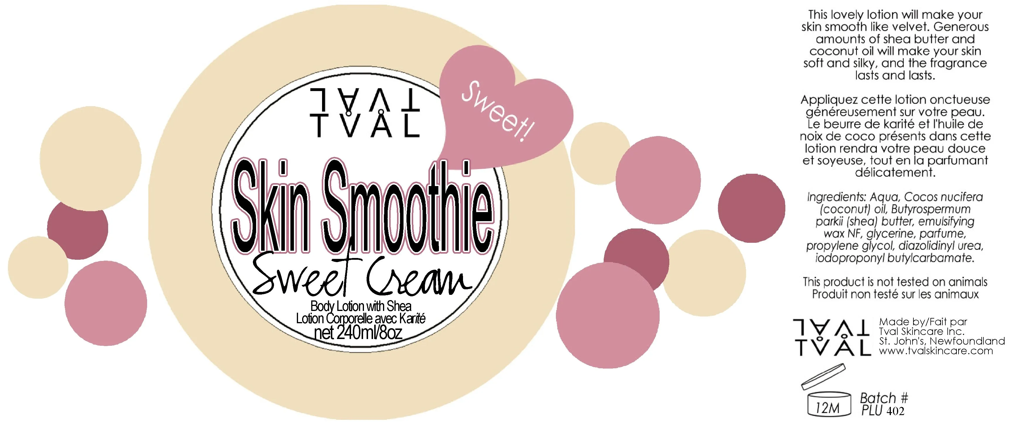 Sweet Cream - Hand & Body Lotion