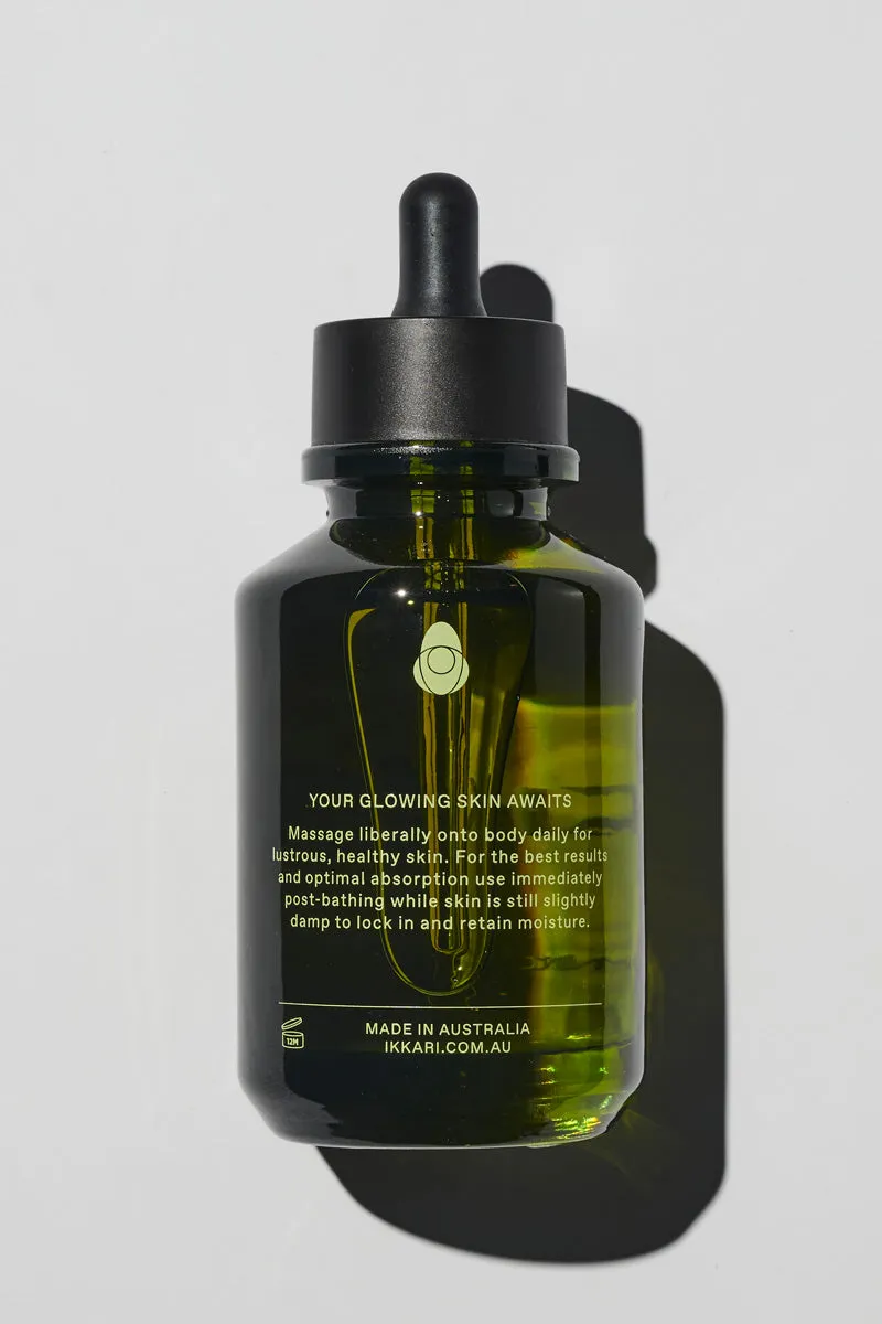 The Ikarian Body Oil Rose Absolute Neroli Seabuckthorn