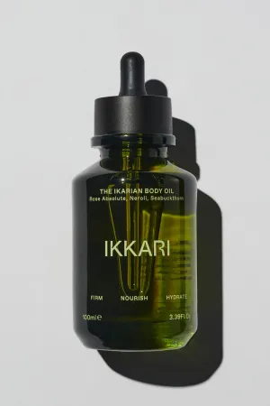 The Ikarian Body Oil Rose Absolute Neroli Seabuckthorn