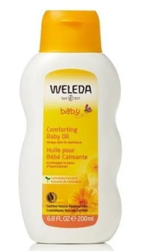 Weleda Comforting Baby Oil - Calendula 6.8 oz Oil